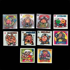 無印 ロッチ ビックリマン パチシール コスモス ガチャ 10枚セット