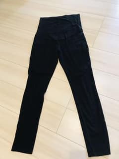 無印良品 産後もはけるレギンスパンツ Ｓ・黒のサムネイル