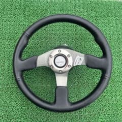 D1 SPEC スポーツステアリング 32cm 社外ハンドル ホーンボタン付 
