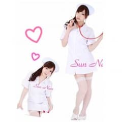 【本日のみ！】ミニスカのかわいいナース服コスプレ✩*のサムネイル