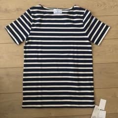 新品未使用 ikka × Le minor ボーダー Tシャツのサムネイル