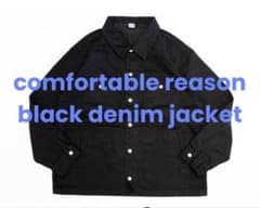 ブラックデニムジャケット - メルカリ