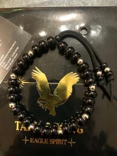 ☆極上玉 TADY&KING タディアンドキング ホワイトハーツ ブレスレット