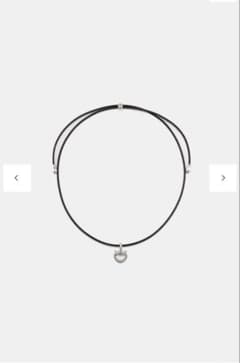 h'eres CETACEA LEATHER CHOKER NECKLACE - メルカリ