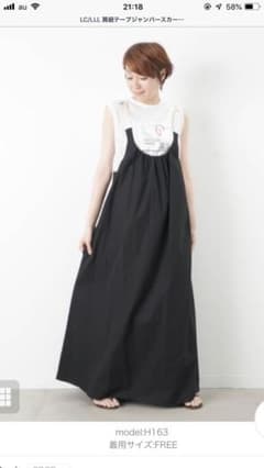 ⭕️ポンバ様専用⭕️お値下げ‼️新品♡LUCA♡肩紐テープジャンパースカートのサムネイル
