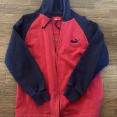 PUMA キッズ ジップアップパーカー