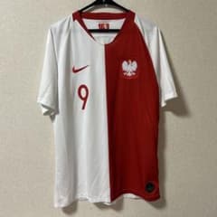 ポーランド代表100周年記念 レヴァンドフスキ インポートLサイズ ポーランド代表100周年記念 レヴァンドフスキ インポートLサイズ
