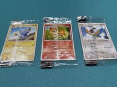 ポケモンカード 未開封 3枚セット コリンク ヒコザル ペラップ meiji ポケモンカード 未開封 3枚セット コリンク ヒコザル ペラップ meiji