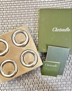 Christofle カトラリーレスト 4個セット ヴェルティゴのサムネイル