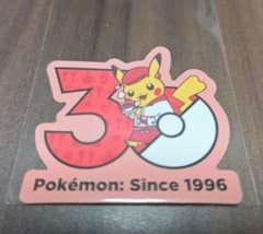 ポケモン30周年Birthday Party Editionのシール6点セレクト | Buyee