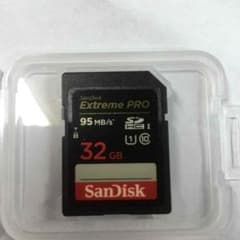 値下げ Sandisk Extreme Pro 32GBのサムネイル