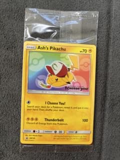 未開封 サトシのピカチュウ　プロモ　Pikachu de Ash 英語 未開封 サトシのピカチュウ プロモ Pikachu de Ash 英語 - メルカリ