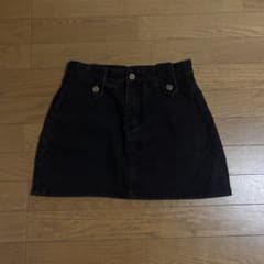 黒デニム タイトスカート Mサイズのサムネイル