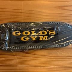 ゴールドジム(GOLD`S GYM) トレーニングレザーベルトBK XSのサムネイル