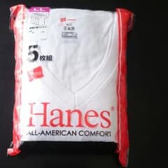 新品未使用★Hains 半袖V首Tシャツ 下着 LL  専用のサムネイル