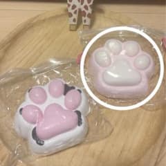 肉球スクイーズ ピンクのサムネイル