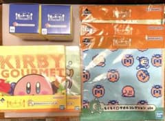 이치 반 복권 별의 커비 PUPUPU GOURMET E상 F상 G상 7점 세트