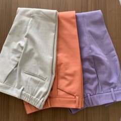 3点セット売り！プラステPLST XXSスティックパンツ、テーパードパンツのサムネイル