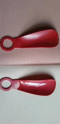 靴べら 2本セット レッドのサムネイル