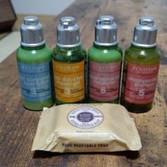 【ロクシタン】アメニティ シャンプー&化粧石鹸 5点セットのサムネイル