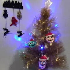 クリスマス アイロンビーズのサムネイル