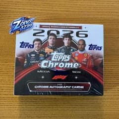 2026 Topps Chrome Formula 1 Mega 박스