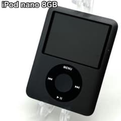 iPod nano 8GB（第3世代）MB261J ブラック - メルカリ
