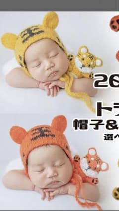とらニット帽　2022年干支のサムネイル