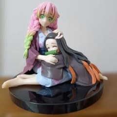鬼滅の刃 甘露寺蜜璃 竈門禰豆子 フィギュア一番くじC賞（箱無し