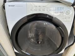 【らくらく家財便送料込】SHARP ドラム式洗濯乾燥機 ES-S7G-WLのサムネイル