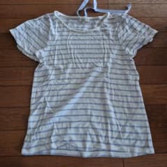 earth music & ecology ストライプTシャツ Sサイズのサムネイル