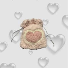 ♡ ハート 巾着 ハンドメイドのサムネイル