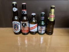 世界のビール空缶瓶セットのサムネイル