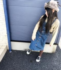 gu デニムワンピース　130のサムネイル