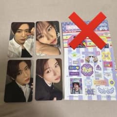 NCT WISH シオン トレカ ステッカーセットのサムネイル