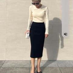 JENNE 大人上品ロングストレートスカートのサムネイル