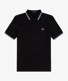 FRED PERRY DESIGNED BY MEG / ポロシャツ　ブラック FRED PERRY ポロシャツ ブラック - メルカリ