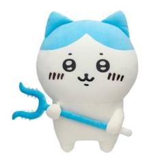 ちいかわ 討伐棒をもった特大ぬいぐるみ(ハチワレ)タグ付き ちいかわ 討伐棒をもった特大ぬいぐるみ(ちいかわ/ハチワレ
