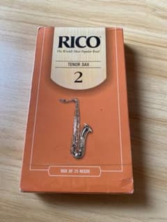 Rico テナーサックスリード 2.0 25枚入り RICO テナーサックス用リード 2番 25枚入り - メルカリ