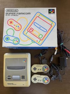 動作確認済 Nintendo スーパーファミコン 本体 箱付きのサムネイル