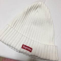 supreme ビーニー 白 ニット帽 whiteのサムネイル