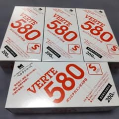 ◆ミドリ安全◆ポリエチ外エンボス手袋◆ベルテ580◆Ｓサイズ◆４箱◆新品▪未開封のサムネイル