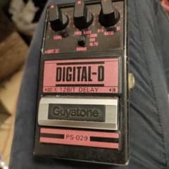 Guyatone DIGITAL-D ディレイペダル Guyatone DIGITAL-D 12BIT DELAY エフェクター - メルカリ