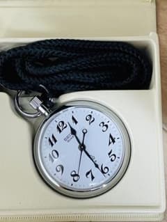 さくたろう様専用。SEIKO 鉄道（懐中）時計 7550-0010 - メルカリ