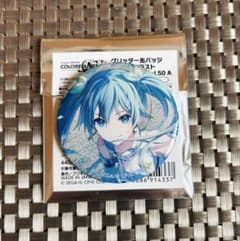 プロセカ グリッター缶バッジ 50A 初音ミク - メルカリ