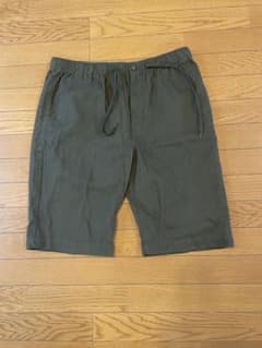 コットン100% ショートパンツ カーキ LLサイズのサムネイル