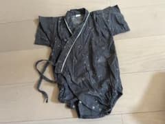 星柄 木馬 ベビー甚平 ロンパース 80cmのサムネイル