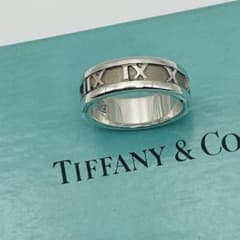 TIFFANY&Co. アトラス リング SV925 シルバー 指輪 箱付 9号 - メルカリ