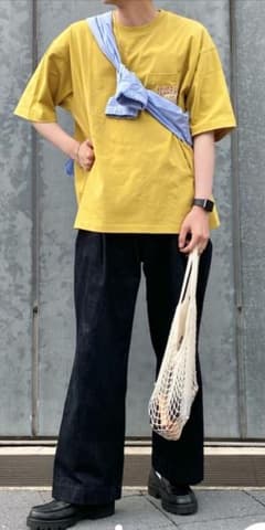 Danton tシャツ イエローのサムネイル