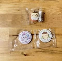Chiikawa Kura Sushi Chestnut Manju Figure　Momonga　button badge